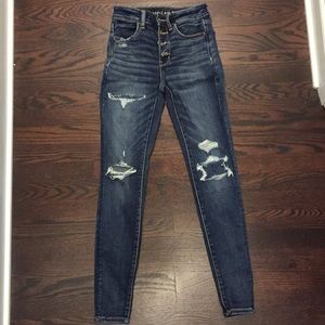 AE next level stretch high rise jegging